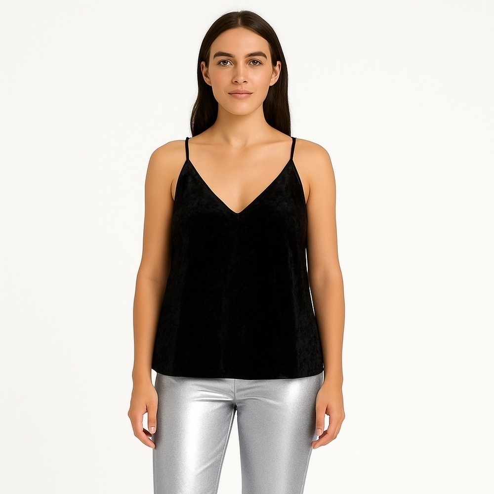 Mossimo Crushed Velvet Top S